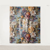  Wildflower Custom Retirement Gifts voor haar Wandkleed (Voorkant)