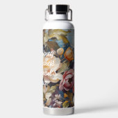  Wildflower Custom Retirement Gifts voor haar Waterfles (Achterkant)