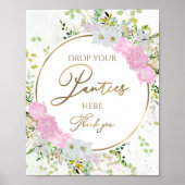 Wildflower De Panty Game Teken Vrijgezellenfeest Poster (Voorkant)