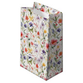 Wildflower Delight Kleurrijk Klein Cadeauzakje (Voorkant Gekanteld)