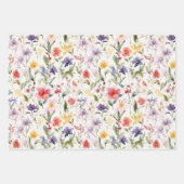 Wildflower Delights Inpakpapier Vel (Voorkant)