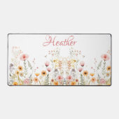 Wildflower Desk Mat Uitbreiden Aangepast toetsenbo (Voorkant)