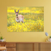 Wildflower diner canvas afdruk (Insitu (Woonkamer))