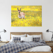 Wildflower diner canvas afdruk (Insitu (Slaapkamer))