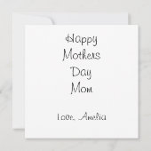 Wildflower Dove Beige Roze Blauwgroen Moederdag Ka (Achterkant)