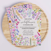 Wildflower draait eerste verjaardag meisje om kaart