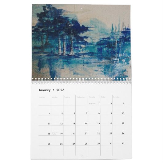 Wildflower Dreams Kalender 2025 (Jan 2026)