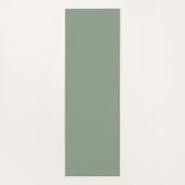 Wildflower Dusty Sage Floral Green Yogamat (Achterkant)