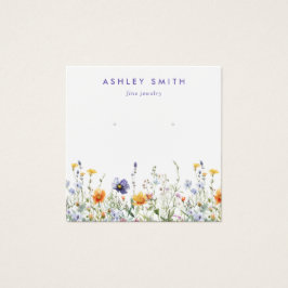 Wildflower Earring Display Kaart