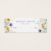 Wildflower Earring Display Kaart (Voorkant)