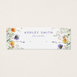 Wildflower Earring Display Kaart