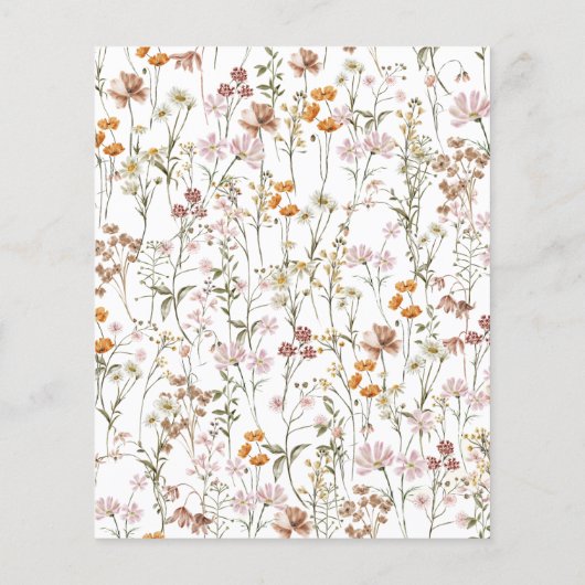 Wildflower eerste heilige communie in bloei (Achterkant)