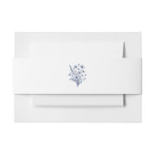 Wildflower Elegance-bruiloft Uitnodigingen Wikkel (Voorkant Voorbeeld)