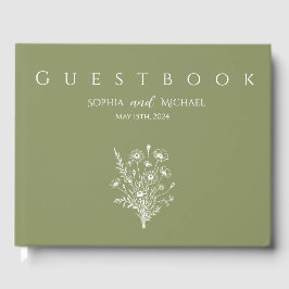 Wildflower Elegance-Gastenboek Gastenboek