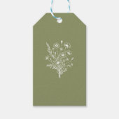 Wildflower Elegance-Wedding- Cadeaulabel (Voorkant)