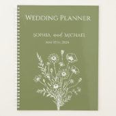 Wildflower Elegance-Wedding-Planner Planner (Voorkant)