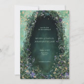  Wildflower Enchanted Forest Bewaar de datum Kaart (Voorkant)