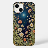 Wildflower Evening Wishing Star iPhone Case (Achterkant)