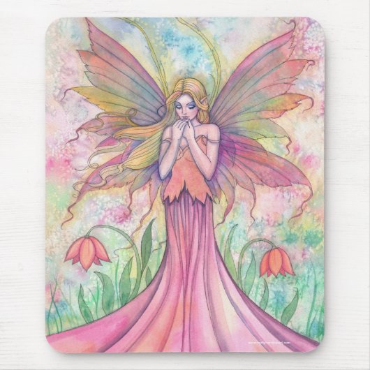 Wildflower Fairy Mousepad Muismat (Voorkant)