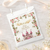 Wildflower Fairytale Castle Baby Shower Thank You Bedankzakje (Geknipt)