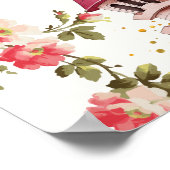 Wildflower Fairytale Castle Baby Shower Welcome Poster (Hoek)