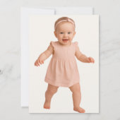 Wildflower Fern Mushroom Foliage Verjaardag Kaart (Achterkant)