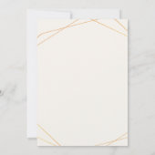 Wildflower Fern Mushroom gebladerte bruiloft douch Kaart (Achterkant)