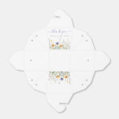 Wildflower Field Baby shower Favoriete Boxen Bedankdoosjes (Uitgevouwen)