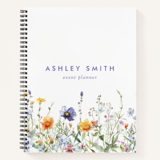 Wildflower Field Notitieboek (Voorkant)