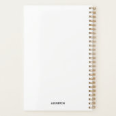  Wildflower Field Planner (Achterkant)