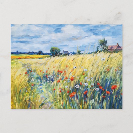 Wildflower Fields bij de Havel Briefkaart (Voorkant)