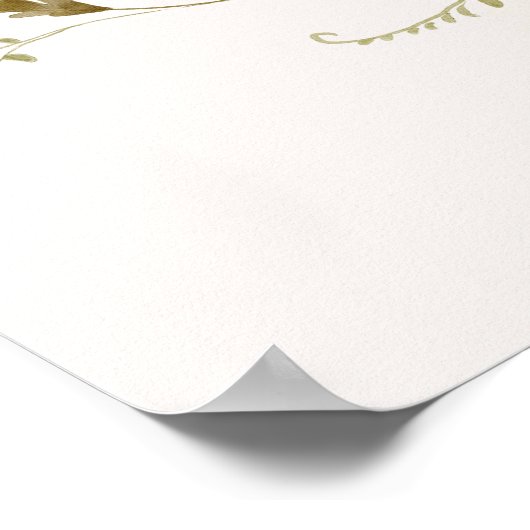 Wildflower Fields Boho Vrijgezellenfeest Welkomstb Poster (Hoek)