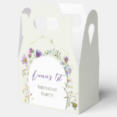 Wildflower First Birthday Bedankdoosjes (Geopend)