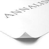 Wildflower Floral Bridal Shower Poster (Hoek)