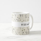 Wildflower Floral Coffee Mok Gift (Voorkant rechts)