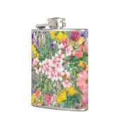 Wildflower Floral Design Natuur Geïnspireerd Heupfles (Links)