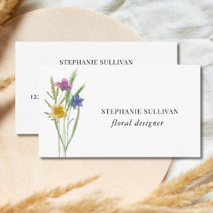 Wildflower Floral Designer Visitekaartje