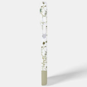 Wildflower Floral gepersonaliseerde naam Case-Mate iPhone Case (Achterkant / Links)