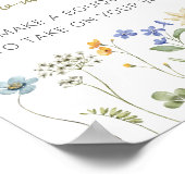 Wildflower Floral Neutral Bloom Bar Poster (Hoek)