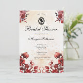 Wildflower Floral Spring Vrijgezellenfeest Kaart (Staand voorkant)