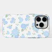 Wildflower Forget Me Not Floral iPhone hoesje (Achterkant (horizontaal))