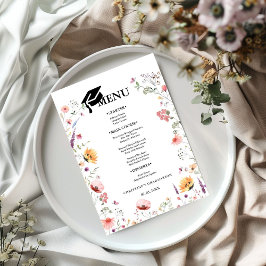 Wildflower Garden Afstudeerfeest Menu