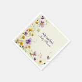 Wildflower Garden Baby shower Servet (Hoek)