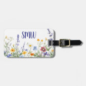 Wildflower Garden Bagagelabel (Voorkant horizontaal)