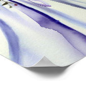 Wildflower Garden, bruids Cascading Bouquet 2, Poster (Hoek)