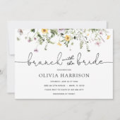Wildflower Garden Brunch met de bruidsdouche Kaart (Voorkant)