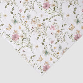 Wildflower Garden Butterfly Tissuepapier (Detail)