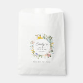 Wildflower Garden Charm | Baby Shower Bedankzakje (Voorkant)