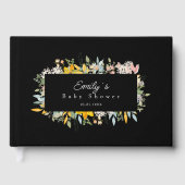 Wildflower Garden Charm | Baby Shower Gastenboek (Voorkant)