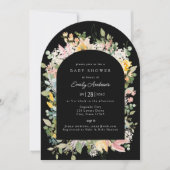 Wildflower Garden Charm | uitnodiging tot baby sho (Voorkant)
